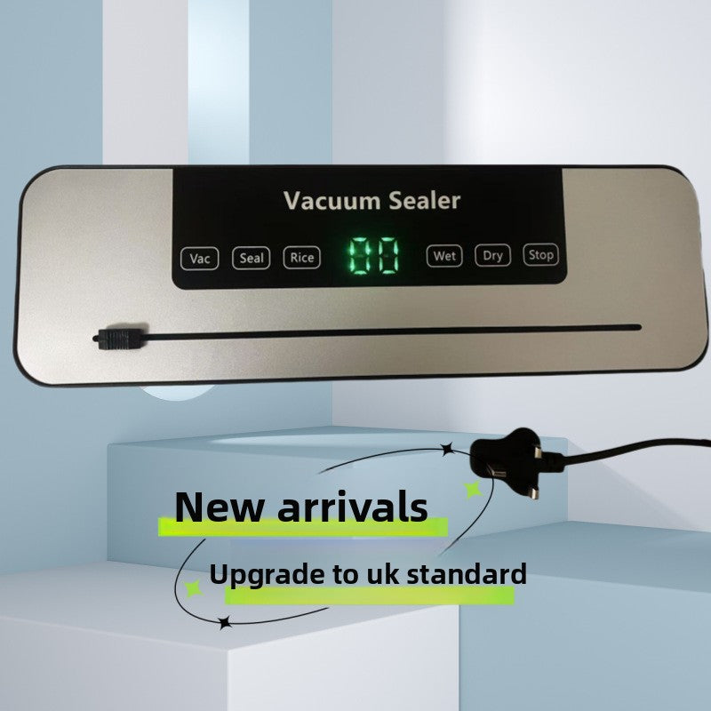 vacuum sealing machine household food preservation machine generation hair full small automatic wet and dry dual-purpose vacuum packaging machine