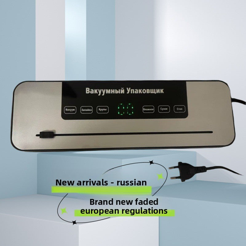 vacuum sealing machine household food preservation machine generation hair full small automatic wet and dry dual-purpose vacuum packaging machine