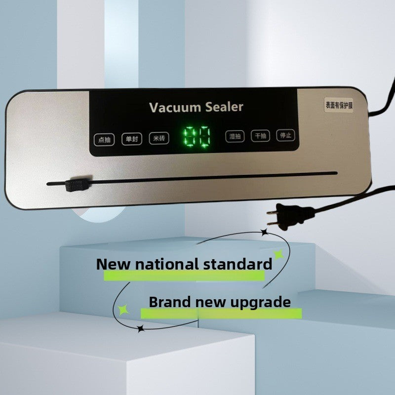 vacuum sealing machine household food preservation machine generation hair full small automatic wet and dry dual-purpose vacuum packaging machine
