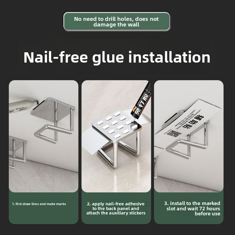 Wall Mount Kitchen Storage Rack