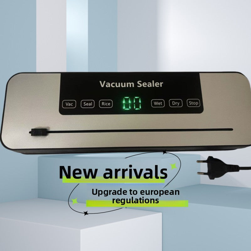 vacuum sealing machine household food preservation machine generation hair full small automatic wet and dry dual-purpose vacuum packaging machine