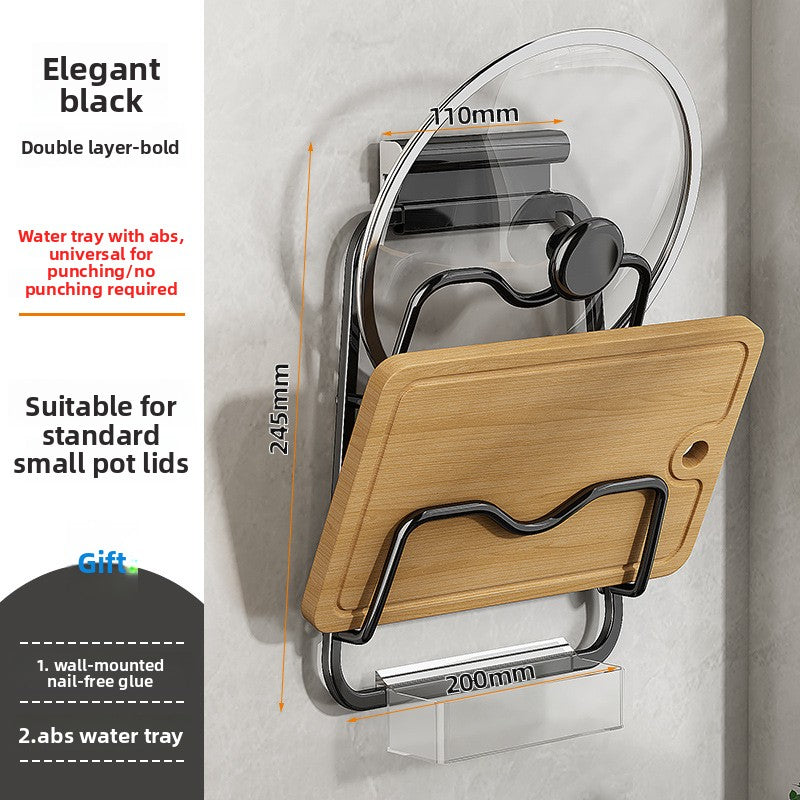 Household storage cutting board holder