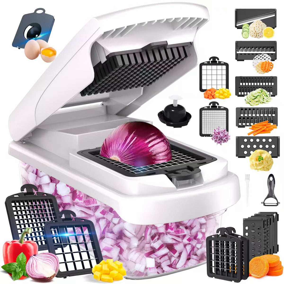 Multi-functional Vegetable Slicer Dicer Grater
