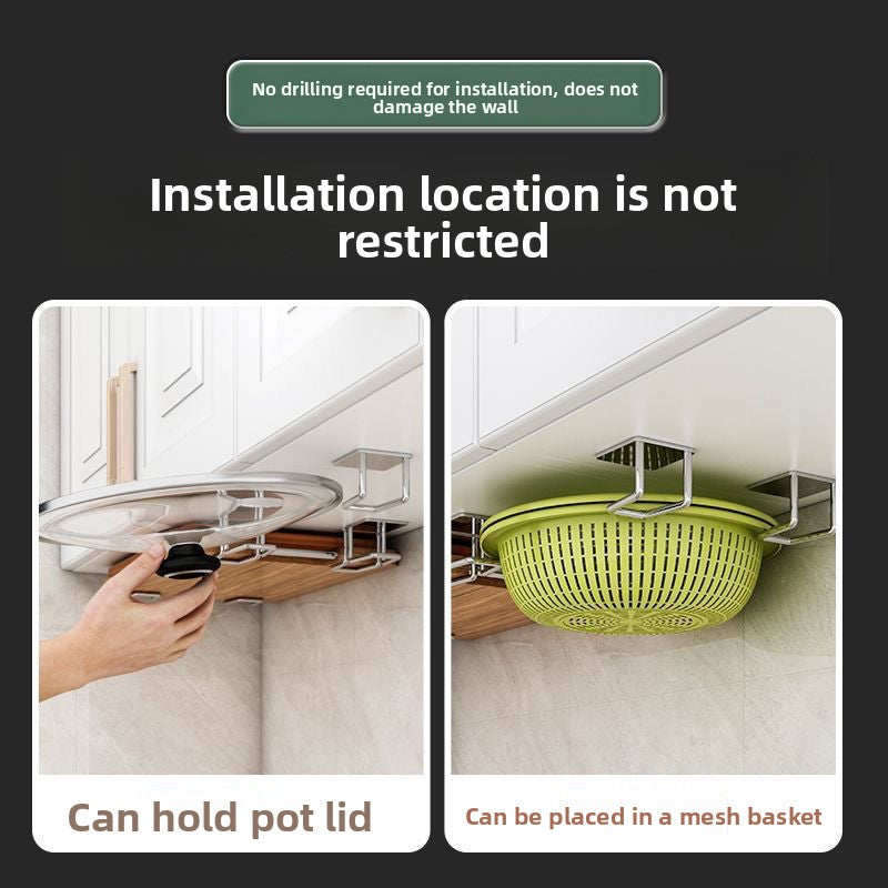 Wall Mount Kitchen Storage Rack