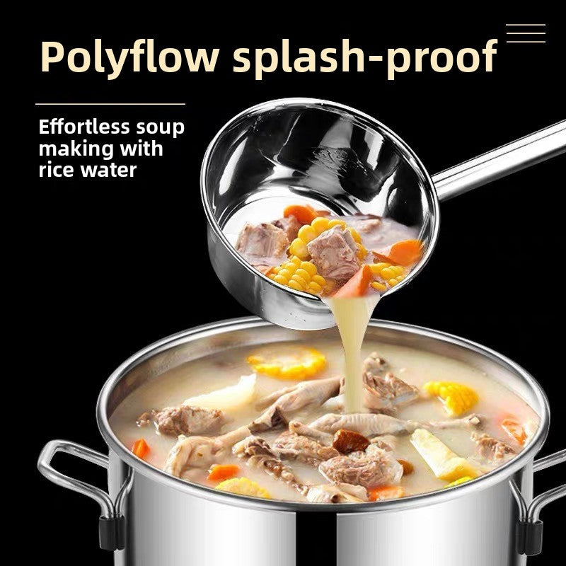 Stainless Steel Kitchen Soup Ladle with Long Handle